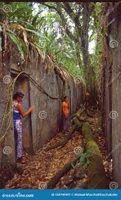 French Guyane: French Political Prisonier Jail on Tropical Devils Island  Editorial Photography - Image of forest, people: 150749497