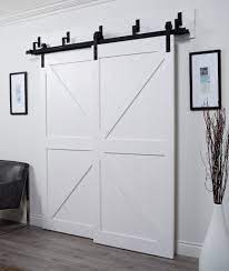 The door in the kit comes untreated, so start by applying a desired stain/finish to the door with a rag. The Benefits Of An Easy Glide Soft Close Barn Door Renin