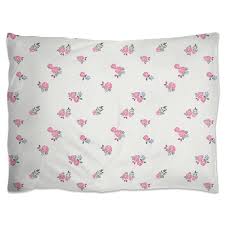 Pink Rose Pillow Shams
