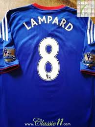 See actions taken by the people who manage and post content. Official Adidas Chelsea Home Football Shirt From The 2010 11 Season Complete With Lampard 8 On The Back Of The Shirt And Official Lextra 2009 10 Premier Leagu