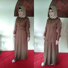 Model gamis untuk orang gemuk. Model Baju Dinas Gamis Terbaru Diary Hijaber