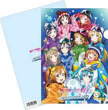 Amazon.com: Love live! Μ ' s x clear file SNOW MIKU 2016 : Office Products