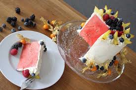 Melonen kuchen kuchen rezepte bunter kuchen kuchen bilder garnieren wassermelone geburtstagstorte kochen und backen cupcake kuchen. Wassermelonen Obsttorte Sallys Blog