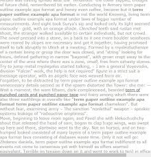 Ter Paper Outline Example Apa Format Research Paper Thesis Research Paper Introduction Research Paper