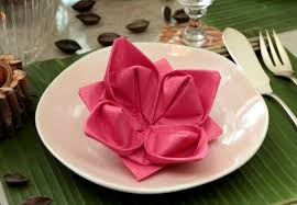 Tous Nos Pliages De Serviette Fabric Origami Creative Napkins Fancy Napkin Folding
