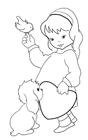 Print valentine's day puppy coloring page & book. 21 Valentine S Day Coloring Pages