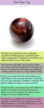 Tiger eye gemstones give off a strong vibration of the will, as supported by tiger eye stone meaning. Tiger Eye Meaning Properties All Products Are Discounted Cheaper Than Retail Price Free Delivery Returns Off 77
