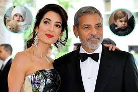 George clooney and amal clooney are already proud parents to twins alexander and ella advertisement four years after welcoming their twins, george and amal clooney are allegedly expecting their. Meet Ella Clooney And Alexander Clooney George Clooney S Children With Wife Amal Clooney