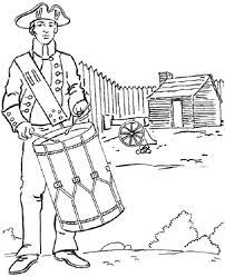 The uniforms presented, often represent the outfits worn by a regiment at the outset of the war. American Revolution Coloring Pages American Revolution Coloring Book Pages Kids Colori American Flag Coloring Page Penguin Coloring Pages Flag Coloring Pages