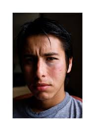 Leo Romero, Portrait With Black Eye, Chicago, IL, 2006