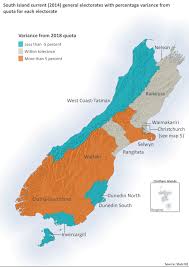 Number Of Electorates And Electoral Populations 2018 Census Stats Nz
