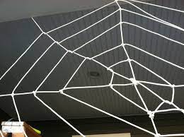 Of course there's always a risk of cutting things other than the items… A Tangled Web Make Your Own Halloween Spider Web