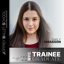 Congratulations to the 2022 graduating class of the New York City Jazz &  Contemporary Trainee Program at Joffrey Ballet School! Thank you for  sharing 4 years of work, dedication, and artistry with