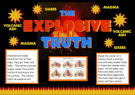 Make A Geology Science Fair Project Poster Ideas Volcano Eruption Earth Science Proje Volcano Projects Volcano Science Fair Project Science Fair Projects