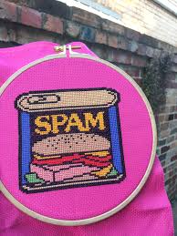 You can easily finish this animal. Fo Can O Spam Pattern By Happy Sloth Patterns Crossstitch