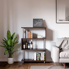 Find modern and mid century bookcases & bookshelves that match your organizational style. Bestier 4 Shelf Ladder Bookshelf S Shaped Brown Hollow Core Board Mid Century Modern Bookshelf Open Shelf Industrial Etagere Bookcase Storage Display Book Shelves For Bedroom Office Bookcases Kolenik Office Products