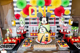 Mickey kids study desk and chair set. Kara S Party Ideas Mickey Friends Birthday Party Kara S Party Ideas
