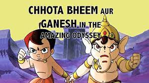 Chhota bheem makes a movie whose name is chhota bheem aur ganesh in the amazing note: Chhota Bheem And Ganesh In The Amazing Odyssey