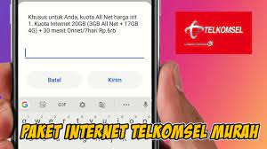 Cara Membeli Paket Internet Murah Telkomsel 6 Ribu 20 Gb Internet Youtube