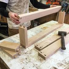 This Morning Was Spent Making Legs For A Hall Table The Joinery Used Is Called Floating Tenons Which Means Wooden Rocking Chairs Woodworking Joinery Festool