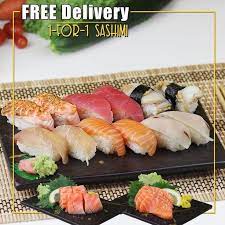 One Sushi Sg 1 For 1 Salmon Sashimi Or Salmon Belly Sashimi Promotion Salmon Bellies Sashimi Salmon Sashimi