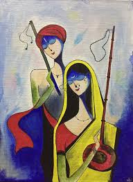 Radha vallabh is a painting by sheetal bhonsle which was uploaded on december 2nd, 2013. Buy Krishna Painting At Lowest Price By Nischitha Sn