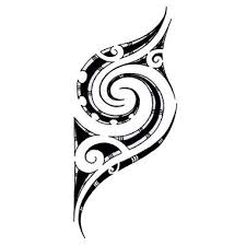 A double koru like the one represented in this tattoo symbolizes meeting and union. Maori Tattoo Koru Koru Tattoo Tattoos Maori Tattoo
