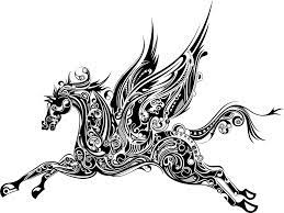 Blurry and poorly lit photos just don't do your drawings justice! Pegasus Flying Unicorn Drawing Novocom Top