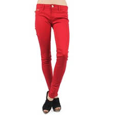 dl1961 womens amanda skinny jeans in pout red