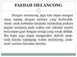 Antara kebaikan aktiviti riadah bersama keluarga ialah hubungan silaturahim dapat dieratkan menerusi aktiviti riadah. Faedah Melancong Pengenalan Aktiviti Menyeronokkan Ppt Download