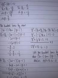 Check spelling or type a new query. Akar Persamaan Kuadrat Baru Alfa Dan Beta Akarkua