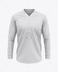 Download Men S Soccer V Neck Jersey Ls Mockup Front View Clothing Mockup Shirt Mockup Blank T Shirts