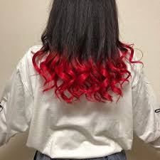 airiさんはinstagramを利用しています new hair ずっとしたかったえいちゃんカラー 全頭はいもったけど 可愛いからよき笑笑 ニューヘアー 赤 エイジカラー マニパニ vampirered かわいい 色落ち早い カラー 可愛い 笑