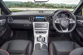 These figures are decent for the luxury sports car class. Mercedes Slc Interior Infotainment Carwow
