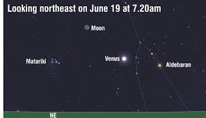 June 2021 — sun in auckland june solstice (winter solstice) is on monday, june 21, 2021 at 3:32 pm in auckland. Crescent Moon Meets Venus And Matariki Otago Daily Times Online News