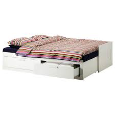 Https Www Ikea Com No No P Brimnes Dagseng Med 2 Skuffer Hvit 00228705 Ikea Daybed With Storage Day Bed Frame Brimnes