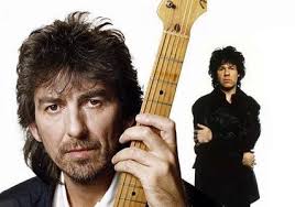 When Harrison &amp; Gary Moore (Thin Lizzy) argued over who was better, Clapton or Hendrix. Moore stormed out. What did Harrison shout that made Moore laugh? - 107301_1229998054859_427_300