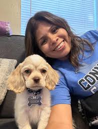 Introduction to a new cocker spaniel puppy