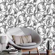 Wallpapers full hd » silver and white wallpaper hd. Jz Home A166 Luxury Damask Wallpaper Rolls Silver White Embossed Texture Victorian Wall Paper Home Bedroom Living Room Hotels Wall Buy Online In Samoa At Samoa Desertcart Com Productid 120373789