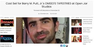 Cast Set for Barry M. Putt, Jr.'s OMEED'S TAPESTRIES at Open Jar Studios •  Tyler Clementi Foundation