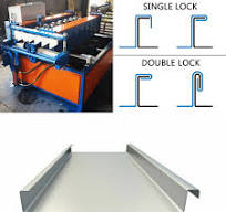 China Portable Standing Seam Metal Roofing Roll Forming Machine