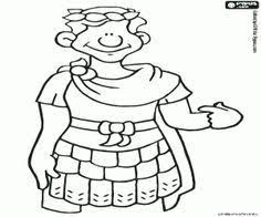 Colorea online con dibujos.net y podrás compartir y crear tu propia galería de dibujos pintados de roma. Colorear El Emperador Romano Julio Cesar Imperio Romano Emperadores Romanos Romanos