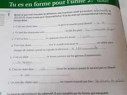 ) has no other subject. Franzosisch Lequel Laquelle Que Qui Ou Schule Hausaufgaben