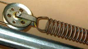garage door extension spring detail without containment cable c www hankeyandbrown garage door springs garage door spring repair garage door torsion spring