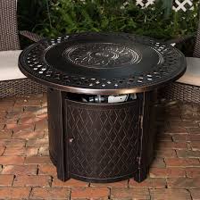 Its decorative base cleverly conceals a propane tank (not included) and control panel. Ebern Designs Love Aluminum Propane Fire Pit Table Reviews Wayfair Ca