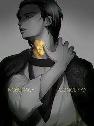 Mass effect 3's synthesis ending gives glowing eyes to everyone in the galaxy. Anime Picture 900x1200 With Nobunaga Concerto Saburou Nobunaga Concerto Rowya Artist Single Tall Imag Short Hair Black Grey Skin Orange Eyes