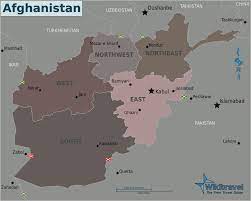 Um von deutschland aus dorthin zu kommen, braucht man etwa 6 stunden mit dem flugzeug. Map Of Afghanistan Regions Weltkarte Com Karten Und Stadtplane Der Welt