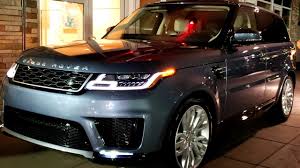 Range rover sport has been given the full range rover steak and kidney pie treatment. 2019 Range Rover Sport Hse In Byron Blue Ivory 80k 1080p Youtube