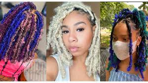 1b, and 3 packs of janet collection noir marley braiding. Butterfly Locs Textured Locs Distressed Locs In Color Youtube