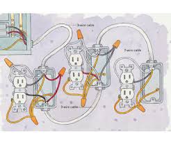 Wiring multiple outlets in a series. Ea 8637 How To Wire Two Lights And An Outlet On The Same Circuit Schematic Wiring